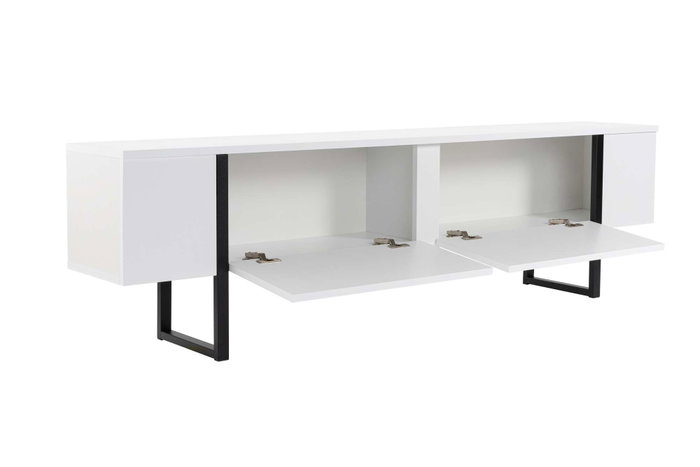 Nordure Serenity Soporte para TV Blanco y Negro Nordure Serenity Soporte para TV Blanco y Negro